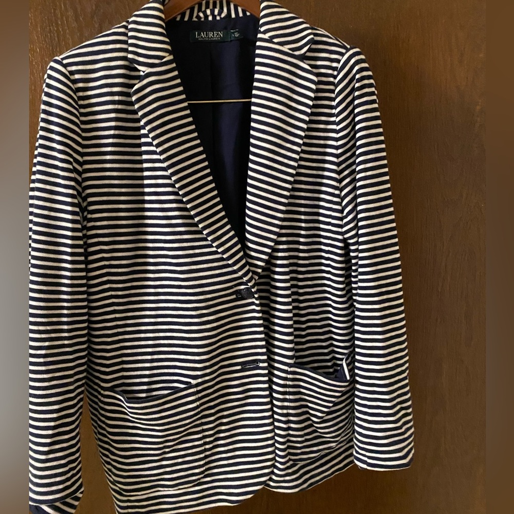 Lauren stripped blazer